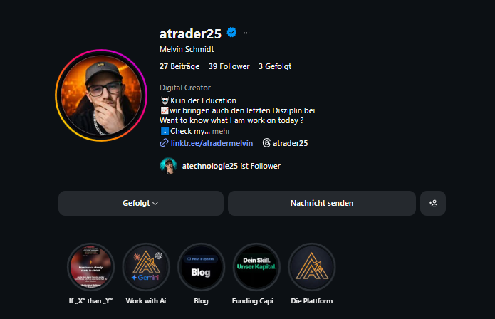 Account 1 – Wirtschaft & Finanzen