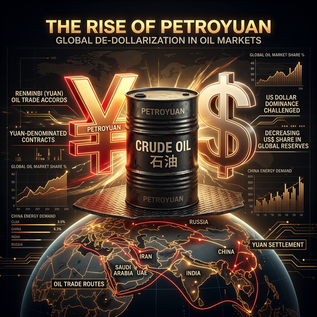 Petroyuan: Die schleichende De-Dollarisierung des globalen Ölhandels