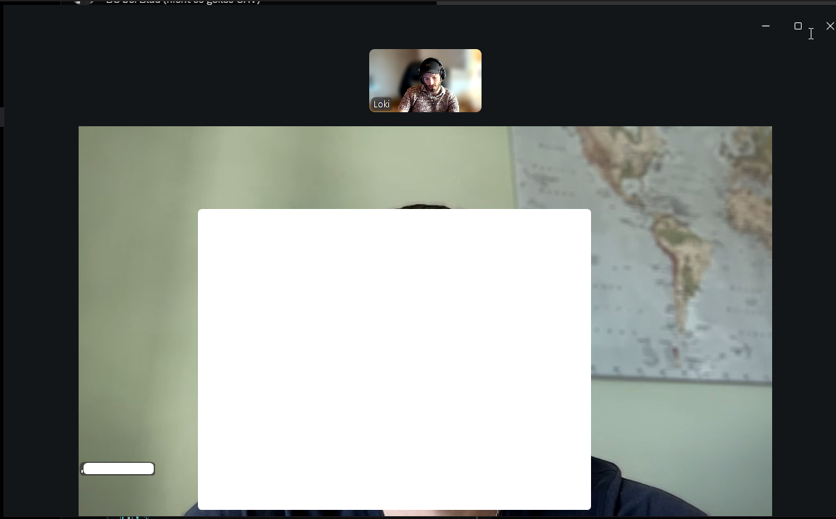 Zoom-Call: Persönliches Gespräch über AI und Social Media